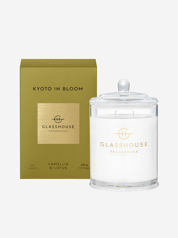 <b>Glasshouse Fragrances</b>  <br>Kyoto in Bloom 380g Soy Candle