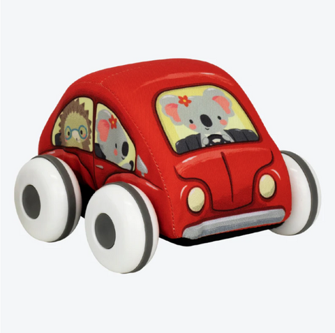 <b>Fabric Pull-back cars - Gumtree Buddies Red</b>