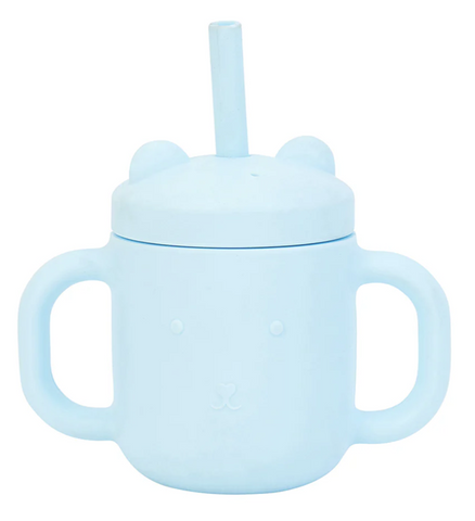 <b>Baby silicon sippy cup - Blue</b>