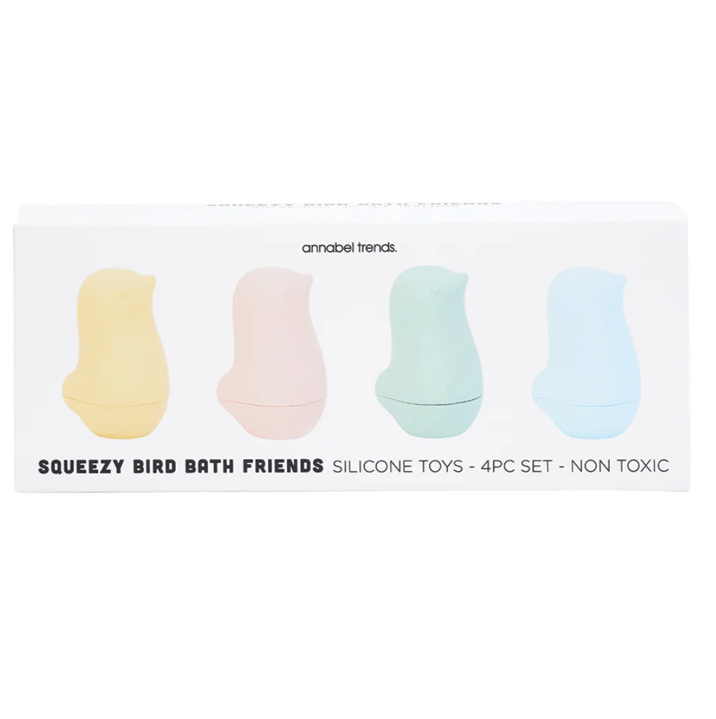 <b>Squeezy Bird Bath toys - Pastel</b>