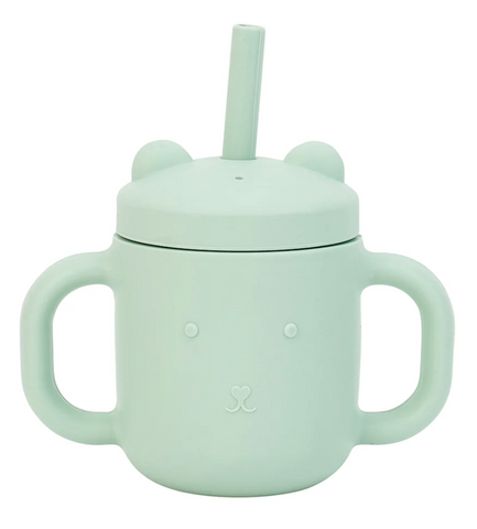 <b>Baby silicon sippy cup - Pink</b>