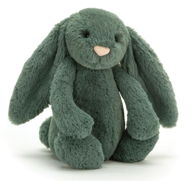 <b>Jellycat Bashful Bunny - Medium Forrest Green</b>