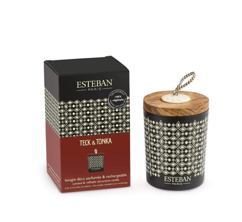 <b>Estaban Candle - Teck & Tonka</b>