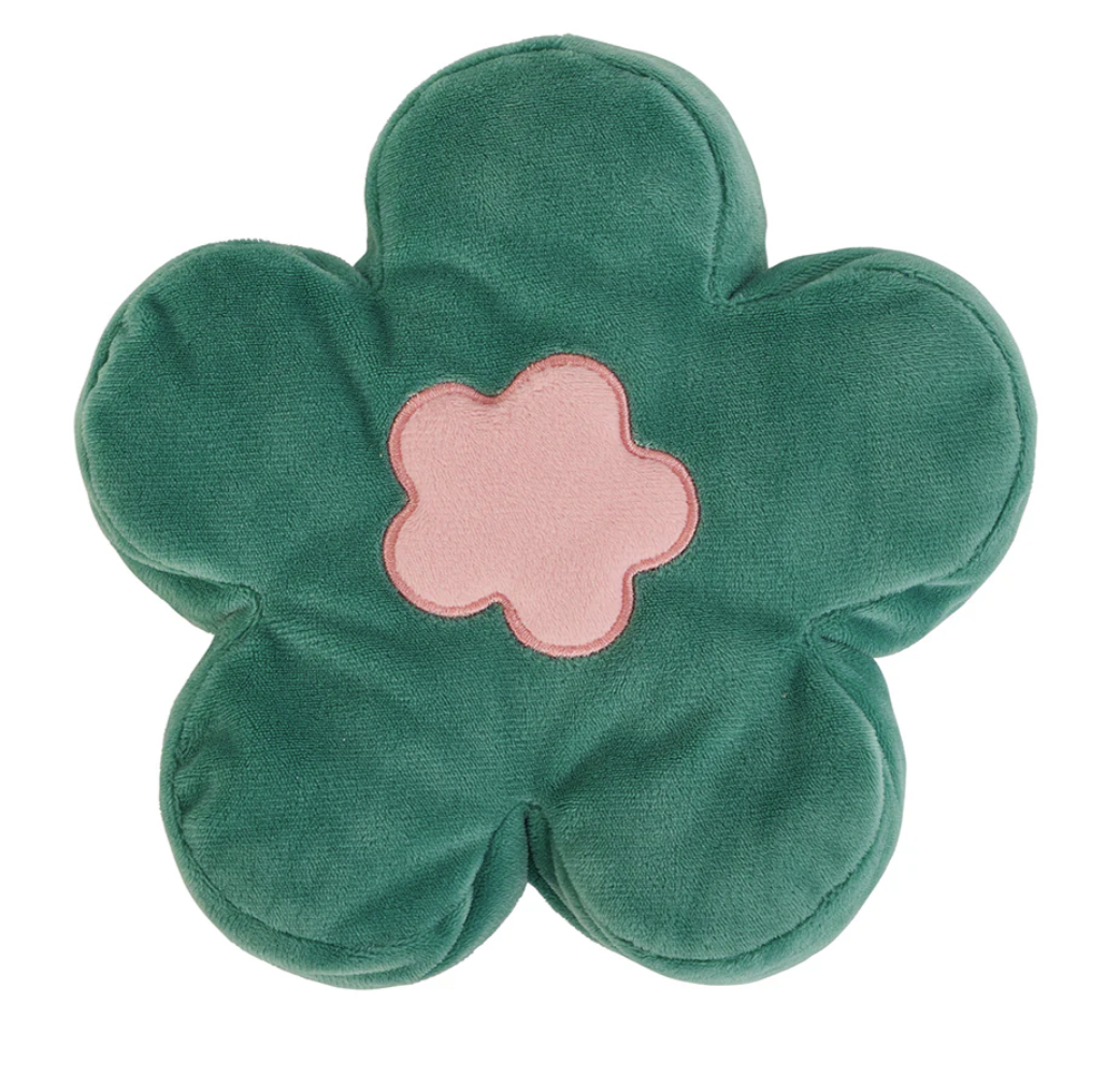 <b>Flower Heatable Pillow - Green</b>