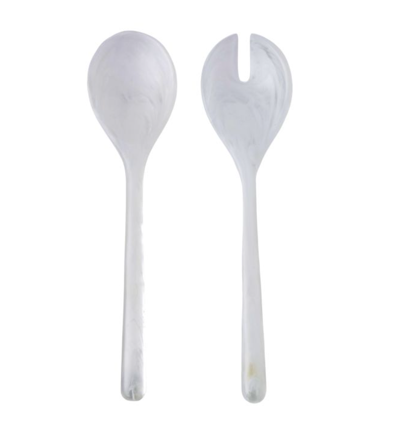 <b>Grand Designs Aerial Salad Servers - White</b>