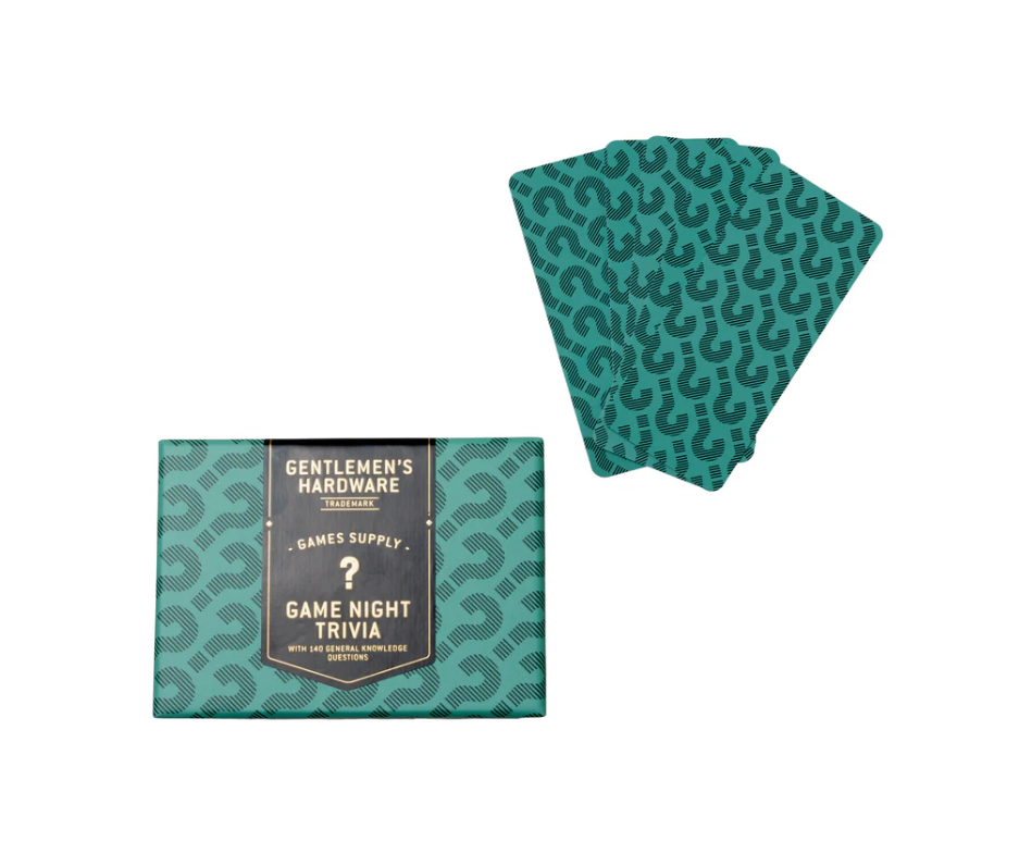 <b>Gentlemen's Hardware Game Night Trivia Card Game </b>