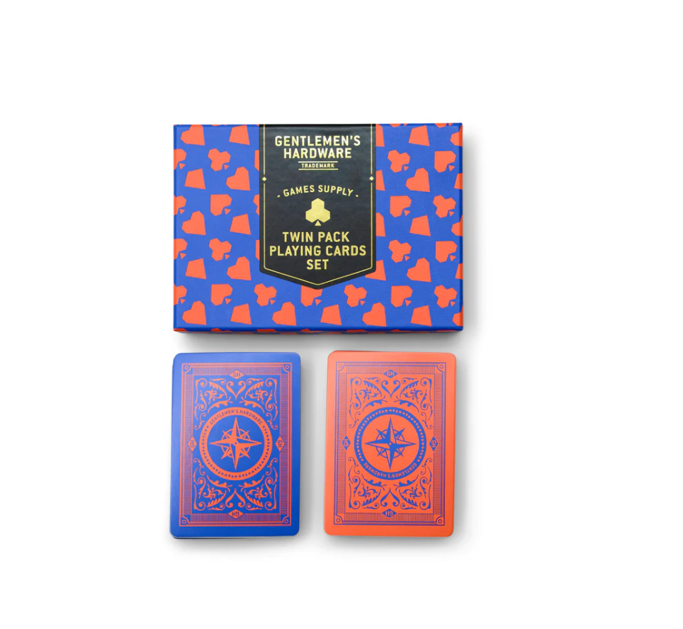 <b>Gentlemen's Hardware Twin Pack Playing Card Set</b>