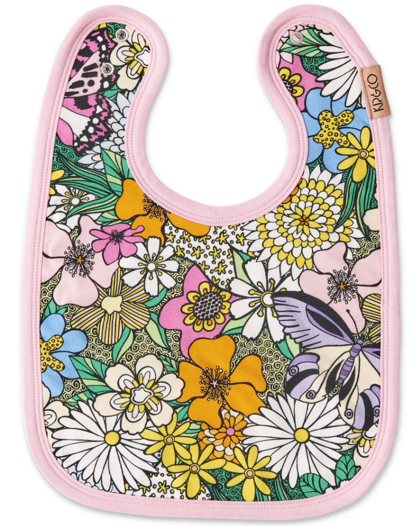 <b>Kip & Co Bib - Bliss Floral</b>