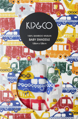 <b>Kip & Co Swaddle - Big wheels</b>