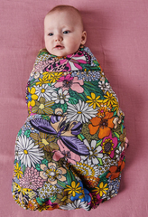 <b>Kip & Co Swaddle - Bliss Floral</b>