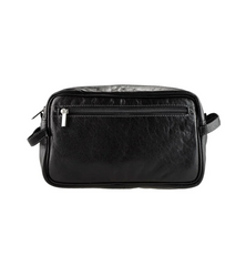 <b>Huckleberry Leather Travel Wet pack - Black</b>