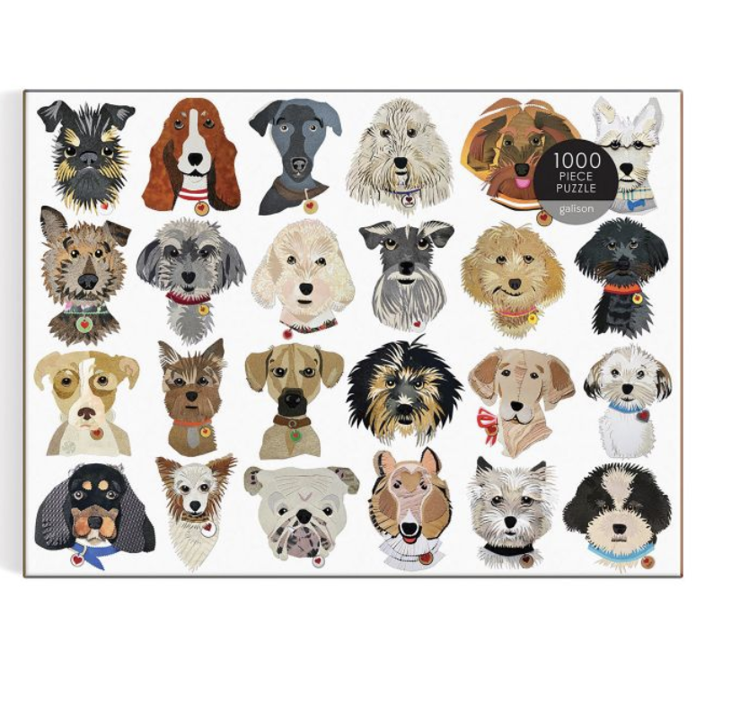 <b>Jigsaw Puzzle -  Paper Dogs</b>