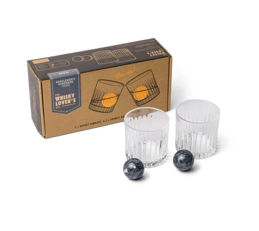 <b>Gentlemens Hardware Whisky Tumblers & Stones</b>