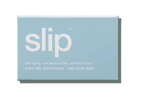 <b>Slip Pillowcase - Light Blue</b>