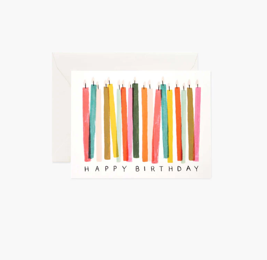 <b>Gift Card - Candles Happy Birthday</b>