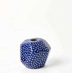 <b>Spot Facet Small Bud Vase</b>