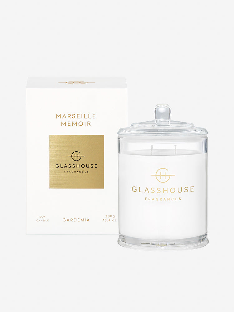 <b>Glasshouse Fragrances</b>  <br>Marseille Memoir 380g Soy Candle