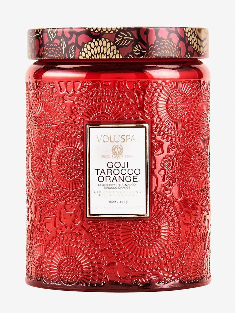 <b>Voluspa</b>  <br>Goji Tarocco Orange 100hr Candle